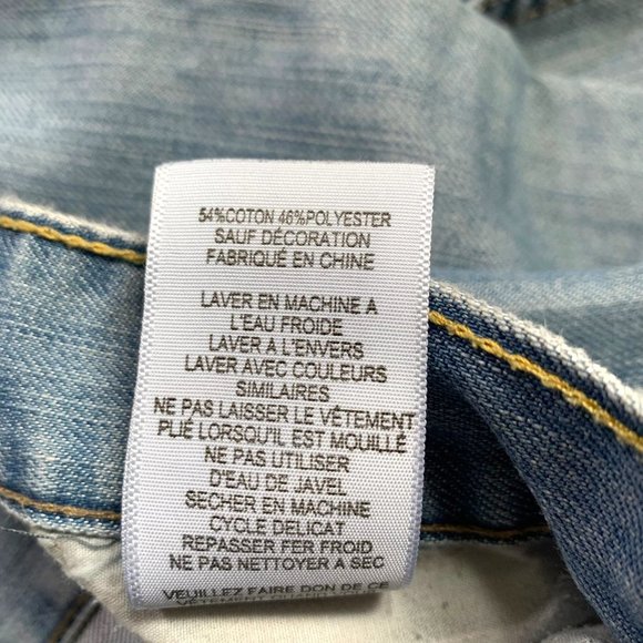Boy's Levi's Jeans 514 Straight Size 10 Reg Faded Blue Denim 10 REG - Picture 8 of 11